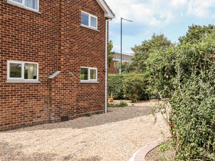 The Garden House in Whitstable, Kent. Three-bedroom home with enclosed garden and off-road parking.