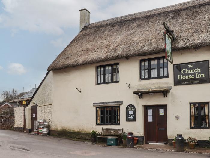 Cornerside in Stokeinteignhead, Devon, apartment, set above village shop, Smart TV and pet-friendly.