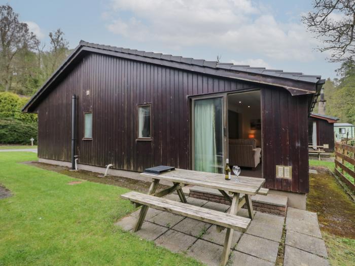 Beech Timber Lodge is in Keswick, Cumbria, off-road parking, in a National Park, pet-friendly, 2bed.