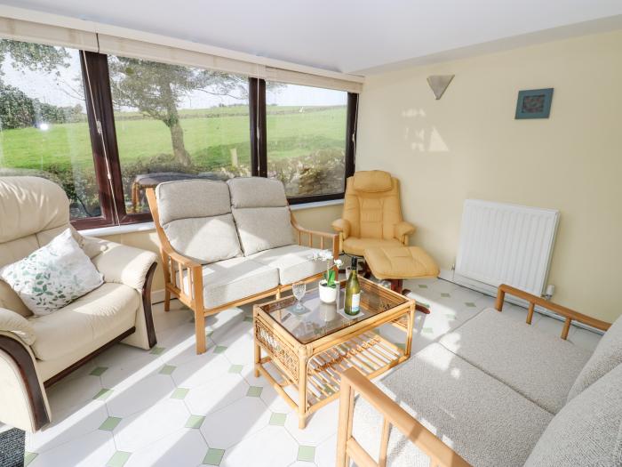 Pinegarth, Allendale, North Yorkshire. Three-bedroom home with garden. Contemporary. Electric fire.