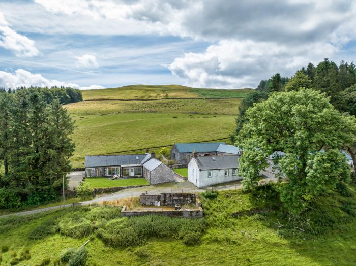 Kilnmark Bothy is near Moniaive, in Dumfries and Galloway. Three-bedroom cottage with stunning views