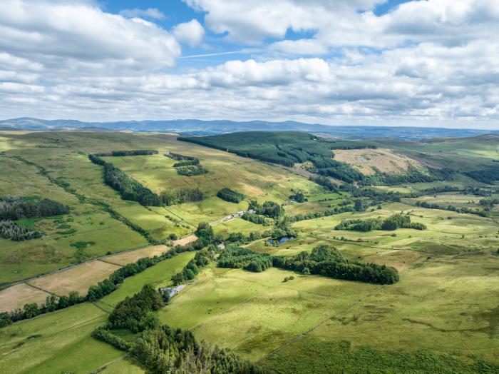 Kilnmark Bothy is near Moniaive, in Dumfries and Galloway. Three-bedroom cottage with stunning views