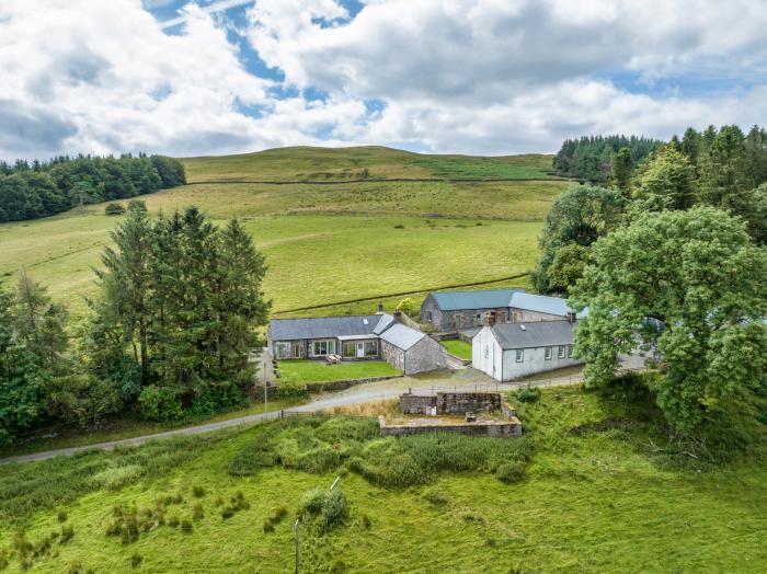 Kilnmark Bothy is near Moniaive, in Dumfries and Galloway. Three-bedroom cottage with stunning views