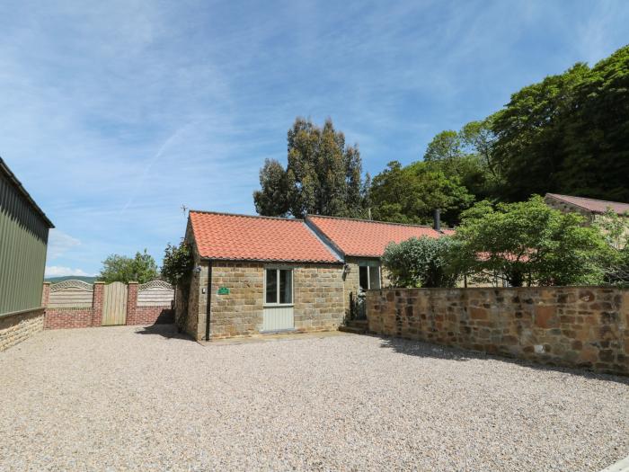 The Old Dairy is near Thirsk, in North Yorkshire. Two-bedroom barn conversion, inviting pets. Rural.