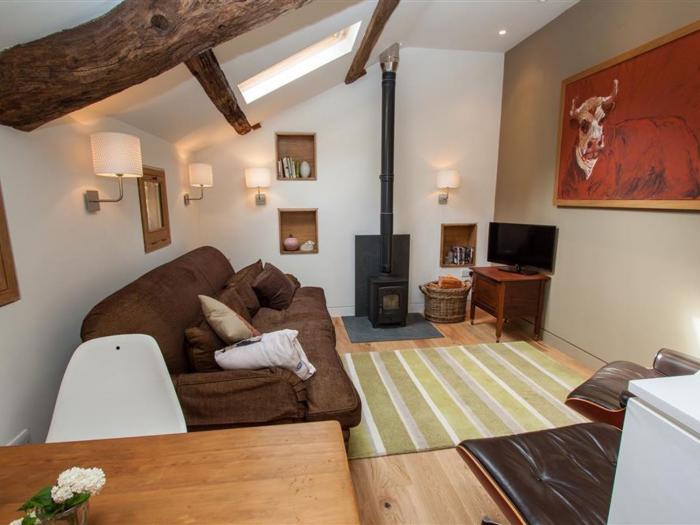 Bracken Barn, in Outgate near Hawkshead, Cumbria, pet-free, private parking, woodburning stove, WiFi