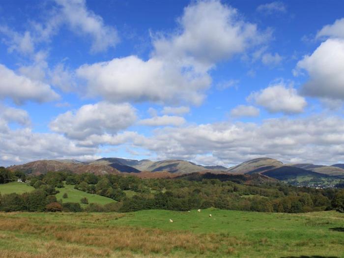 Bracken Barn, in Outgate near Hawkshead, Cumbria, pet-free, private parking, woodburning stove, WiFi