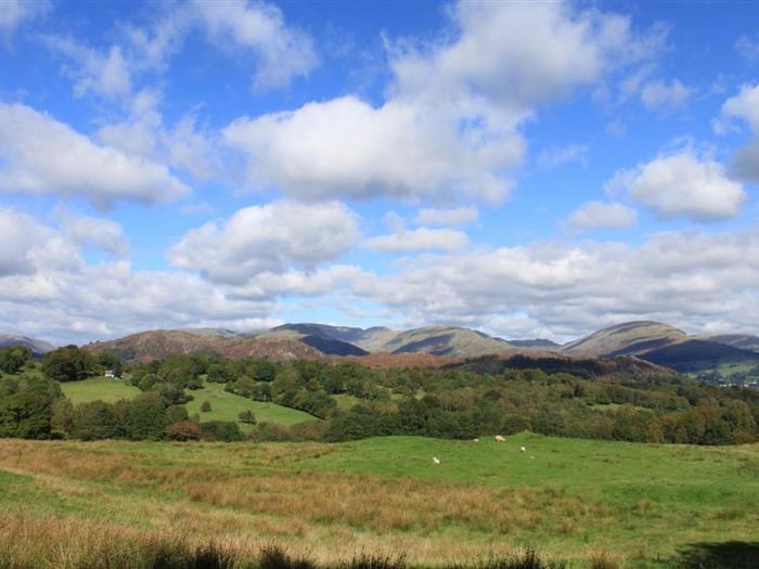 The Hayloft, Hawkshead, Cumbria, In the Lake District National Park, Off-road parking, Two bedrooms.