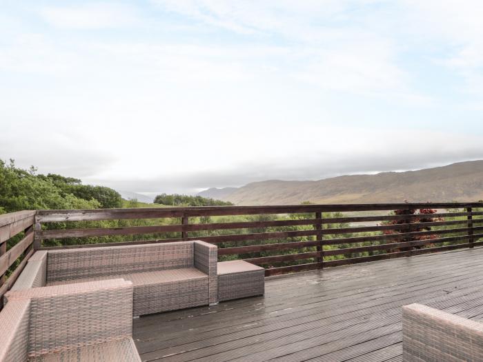 22 Corrie Burn in Ullapool in the Scottish Highlands. Amazing views. Private parking. Balcony. WiFi.
