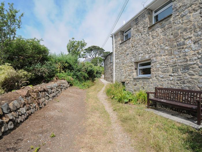 Wheal Charlotte Cottage nr Goldsithney, Cornwall. Two-bedroom cottage with sea views and near beach.