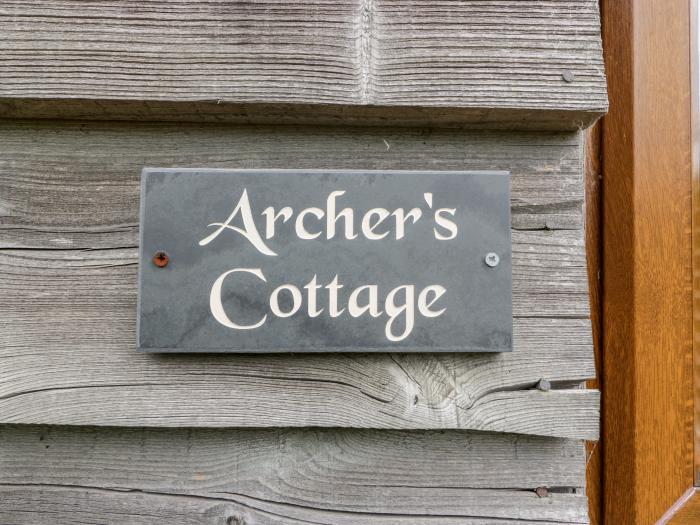 Archers Cottage is near Leominster, in Herefordshire. One-bedroom cottage, ideal for a couple. Rural