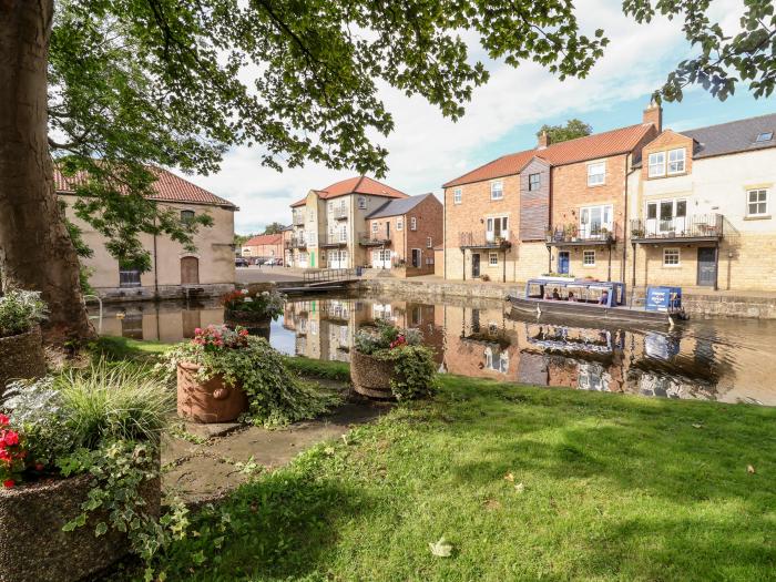 6 Canal Road, Ripon, North Yorkshire. Close to a shop, a pub, a river and canal. Set over four floor