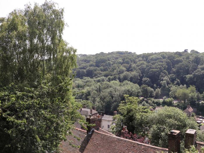 The Olde Drill House in Ironbridge, Shropshire. Two-bedroom, riverside home. Close to shops and pubs