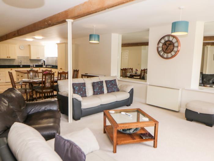 Wye MIll Flat 28 near Great Longstone, Derbyshire. First-floor apartment, resting rurally. Open-plan