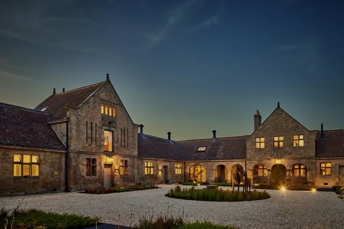 The Clocktower in Humshaugh, Northumberland. Grade II listed house with open-plan living. En-suites.