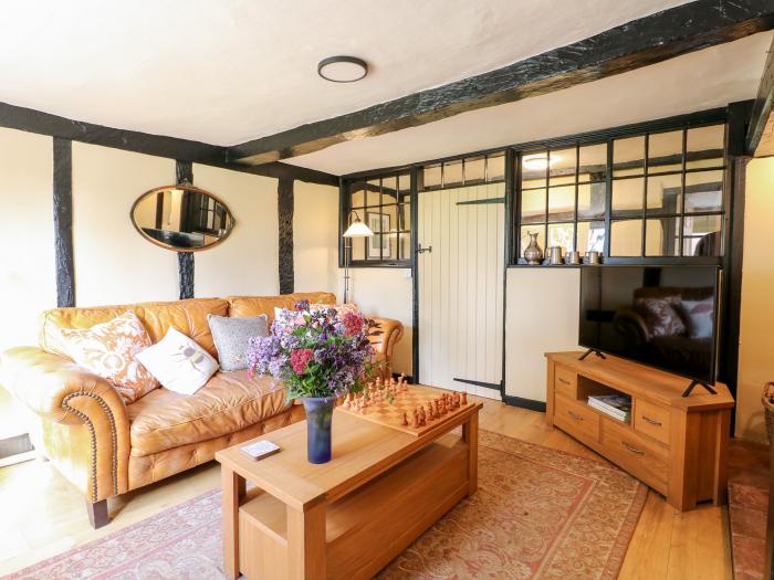 Bluebell Cottage, near Rugeley, Staffordshire. Two-bedroom cottage, with enclosed garden. Near AONB.