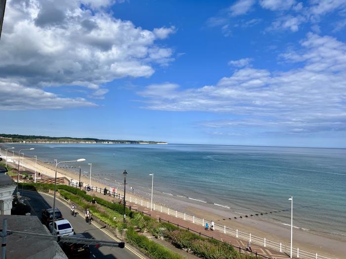 Apartment 8, Bridlington, East Riding of Yorkshire. Sea views. Open-plan. Close to a beach and shops