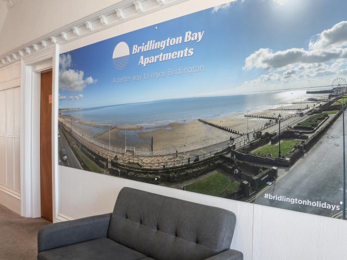 Apartment 2 Bridlington Bay, Bridlington. Sea views. Close to a beach. Smart TV. Close to amenities.