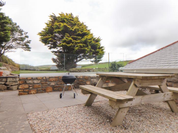 The Old Barn, St Just, Cornwall. Off-road parking. Woodburning stove. Original feature. Near a beach