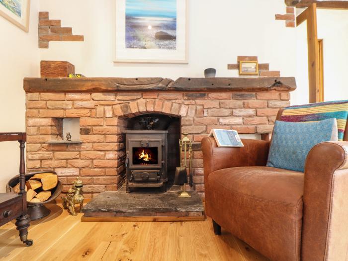 The Old Barn, St Just, Cornwall. Off-road parking. Woodburning stove. Original feature. Near a beach