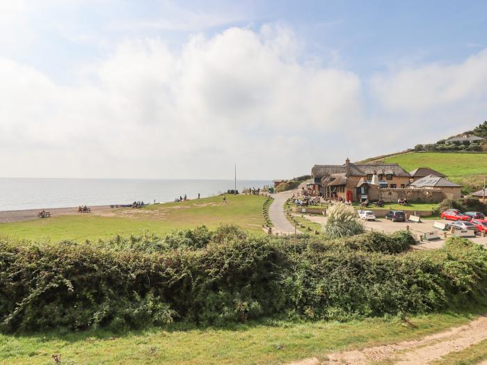 Kestrel is in Branscombe, Devon. Beachfront. Sea views. Pet-friendly. In an AONB. Close to amenities