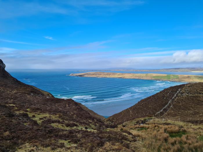 Maghera Caves Cottage, Ardara, Donegal. Four-bedroom bungalow with stunning rural & waterfall views