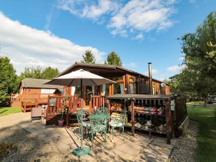 Evergreen Lodge nr Felton, Northumberland. Three-bedroom lodge with various on-site facilities. Pets