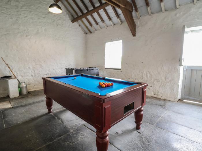 Segrwyd Uchaf in Denbigh, Denbighshire. Five-bedroom home with games room and EV charger. Near AONB.