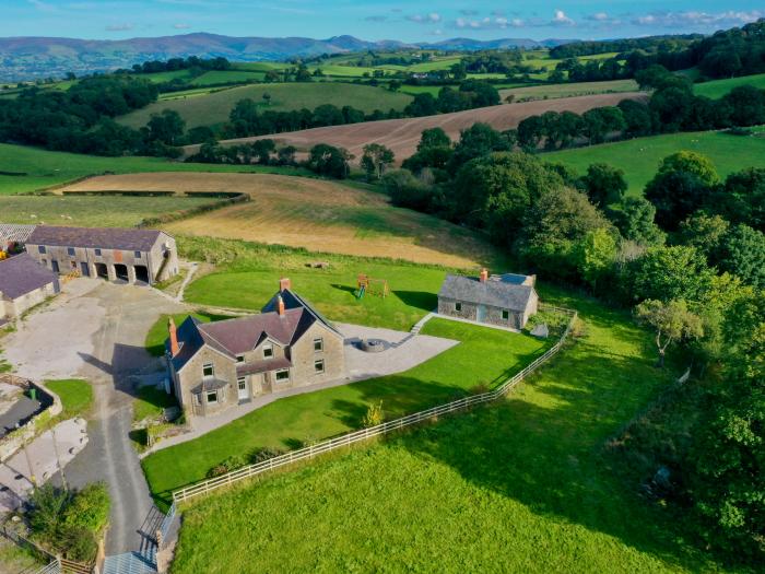 Segrwyd Uchaf in Denbigh, Denbighshire. Five-bedroom home with games room and EV charger. Near AONB.