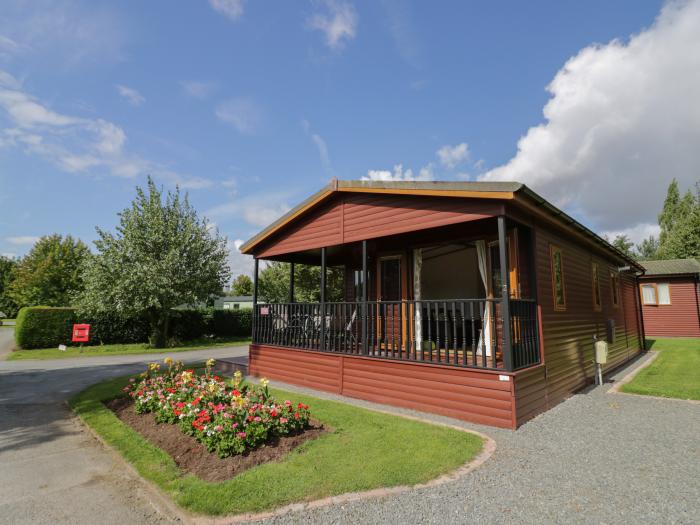 Bluebell in Eardisland, Herefordshire. Off-road parking. Decking with furniture. On-site facilities.