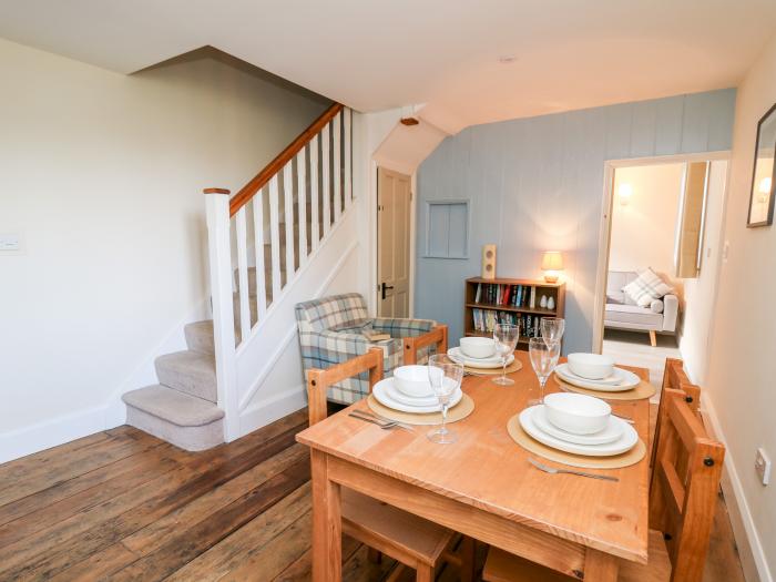 Railway Station Cottage in New Radnor, Powys. Old station house. Pet-friendly. Child-friendly. Patio