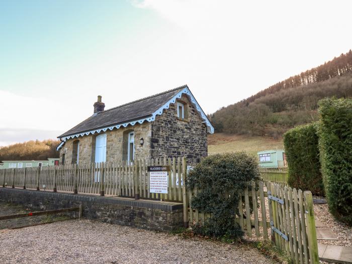 Railway Station Cottage in New Radnor, Powys. Old station house. Pet-friendly. Child-friendly. Patio