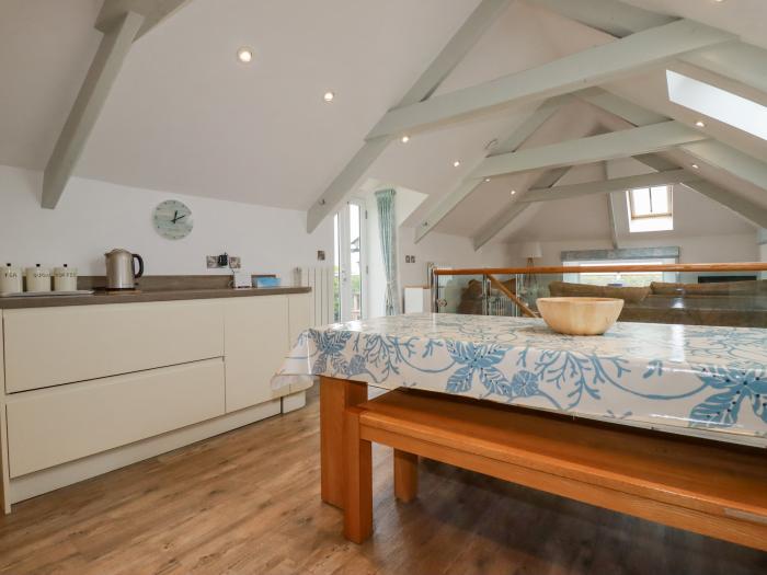 Trerubies located, in Delabole, Cornwall. Three-bed barn conversion resting rurally. Ideal for dogs.
