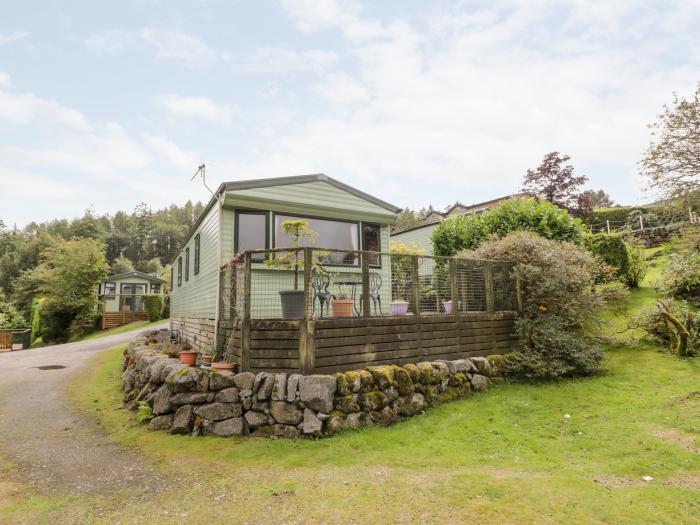 Happy Times Holiday Home, Dalbeattie, Dumfries and Galloway. Two-bedroom lodge. Rural.