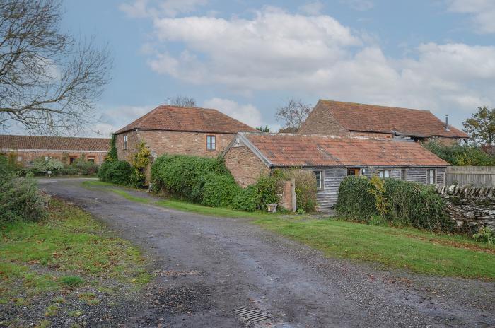 The Old Cornstore nr North Petherton, Somerset. Semi-detached cottage set on a working farm. One pet