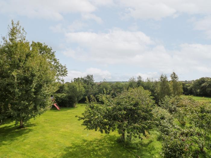 Thornhill is nr Enniscorthy, County Wexford. Four-bedroom home with rural views. Large garden. Pets.