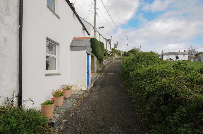 1 Rock Cottage, near Tintagel, Cornwall. Three-bedroom cottage with pet-friendly garden. Near beach.