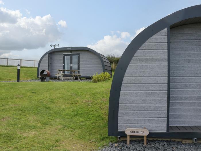 Orchard in Dalton-In-Furness, Cumbria. Single-storey pod, ideal for couples. Rural and estuary views