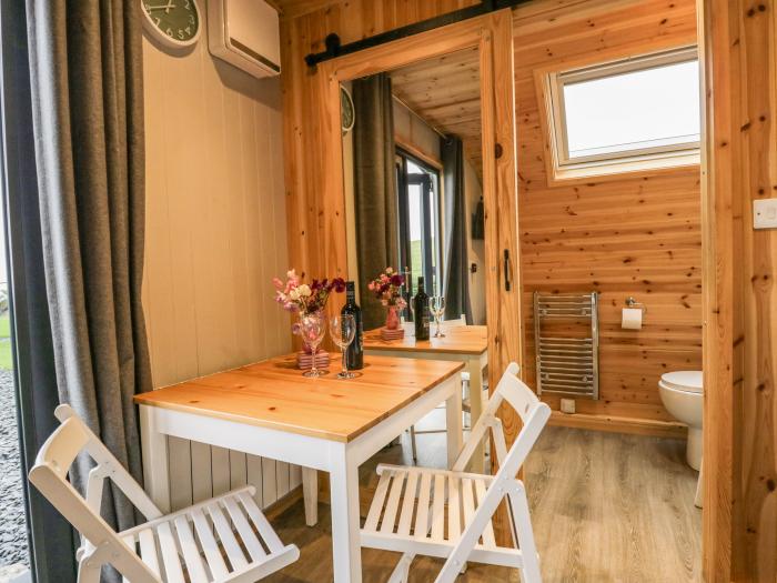 Orchard in Dalton-In-Furness, Cumbria. Single-storey pod, ideal for couples. Rural and estuary views