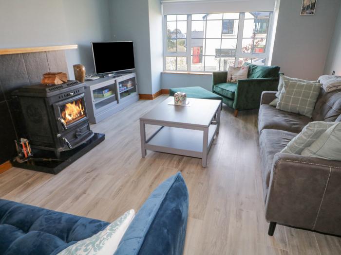 Missys house in Buncrana, County Donegal. Close to a shop. Woodburning stove. Smart TV. Near a beach
