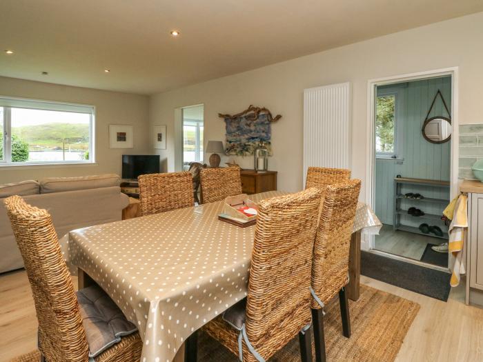 Muirlan is near Oban, Argyll and Bute. Three-bedroom bungalow with lovely sea views. Rural location.