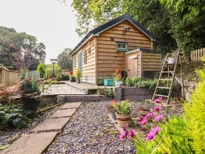 Chateau Petit, Trefeglwys, Powys. Romantic base. Set in a tranquil location. Pet and child friendly.