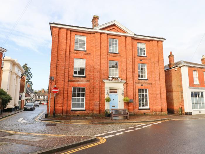 3 Old Market Place, in the centre of Harleston, Norfolk. Grand. Three-storey. En-suites. Steam room.