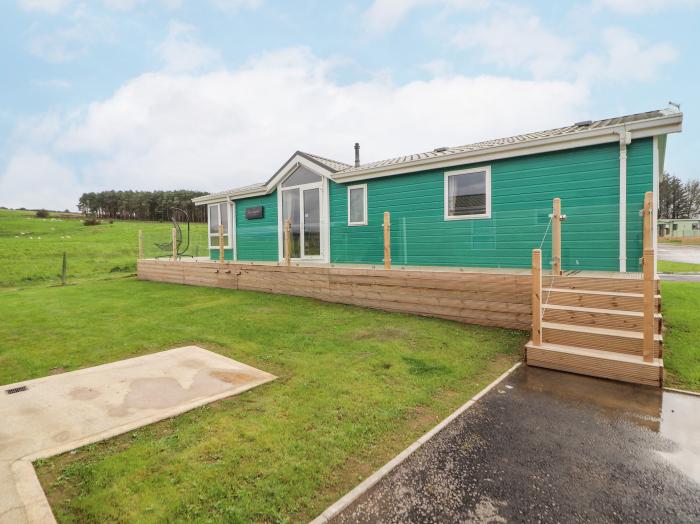 No.8 Hillcote Lodge is near Aspatria, in Cumbria. Three-bedroom lodge with rural views. Pet-friendly
