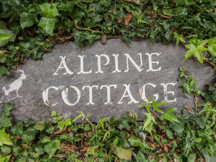 Alpine Cottage, nr Beguildy, Powys. Two-bedroom cottage with rural views. Pet-friendly. Countryside.