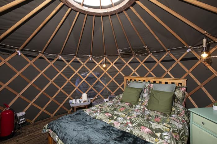 Treehouse Yurt, Beguildy