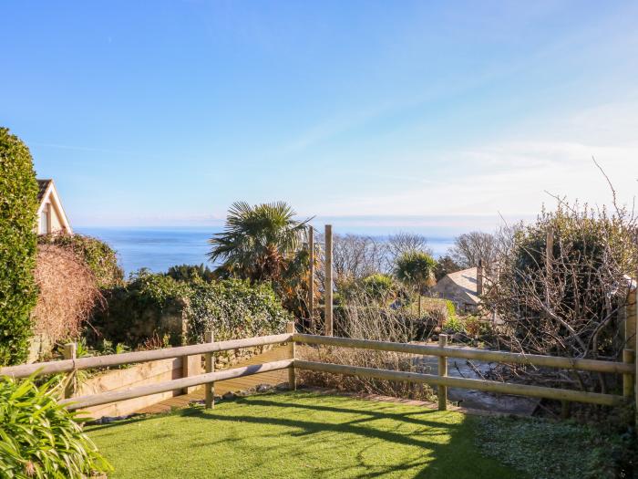 36 Leeson Road in Ventnor, Isle of Wight. Two-bedroom home with sea views. Near beach and amenities.