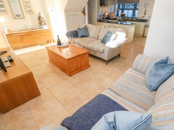 5 The Old Smokehouse is near Holmbush, Cornwall. Three-bedroom home with sea views. Near beach. Pets