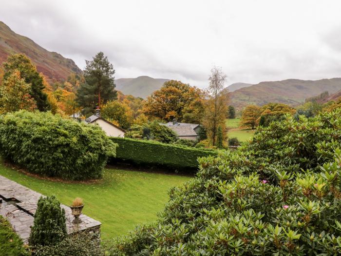 Grey Walls, Patterdale near Glenridding, Cumbria. In Lake District National Park. Woodburning stove.