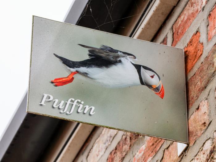 Puffin in Flamborough, East Riding of Yorkshire. Close to amenities and a beach. Pet-friendly.