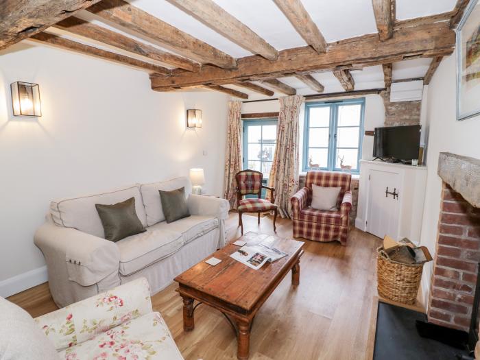 Tannery Cottage, Much Wenlock, Shropshire. Grade II listed cottage. Character dwelling. Pet-friendly